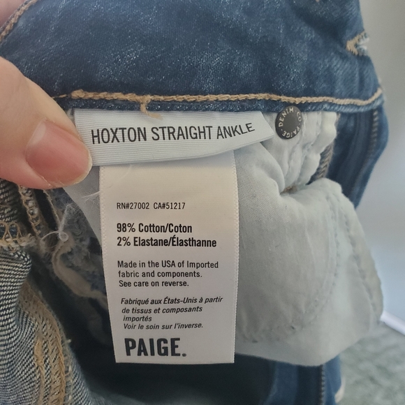 Paige Verdugo Ankle Skinny Jeans size 25 - Picture 9 of 10